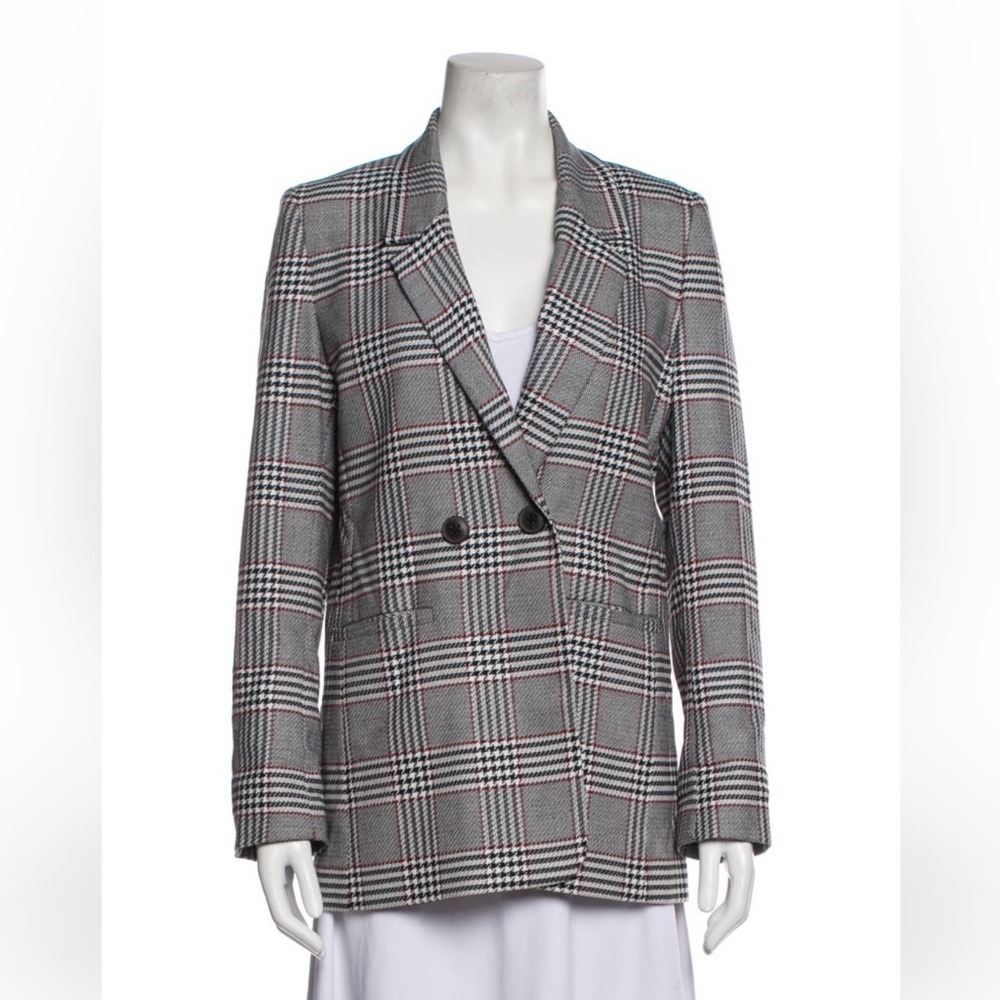 ANINE BING Houndstooth Blazer